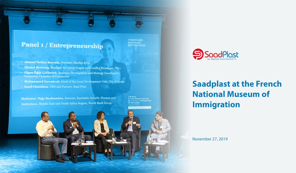 On June 13, 2019, Saadplast had the honor of participating in an event at the French National Museum of Immigration in Paris,